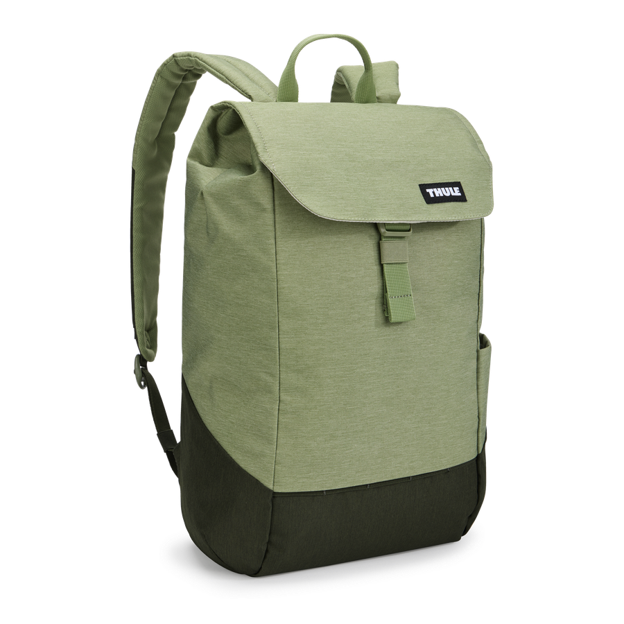 Thule Lithos | Laptoprugzak | 16 L Gedempt groen